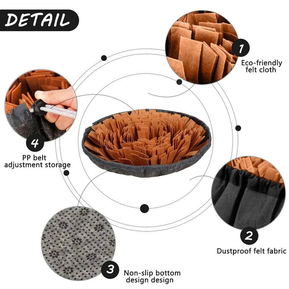 Tapis de reniflage pour chiens