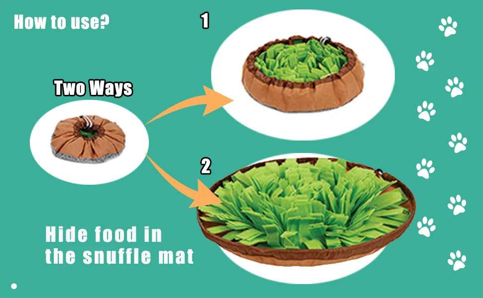 Tapis de reniflage pour chiens