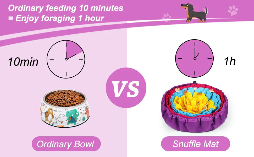 Tapis de reniflage pour chiens